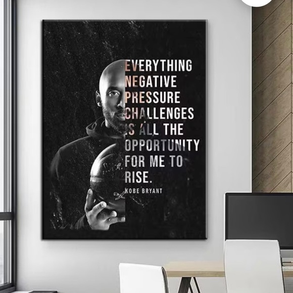 Kobe Bryant Motivational inspirational Quote Print Collection NBA wall art decor - Picture 7 of 9